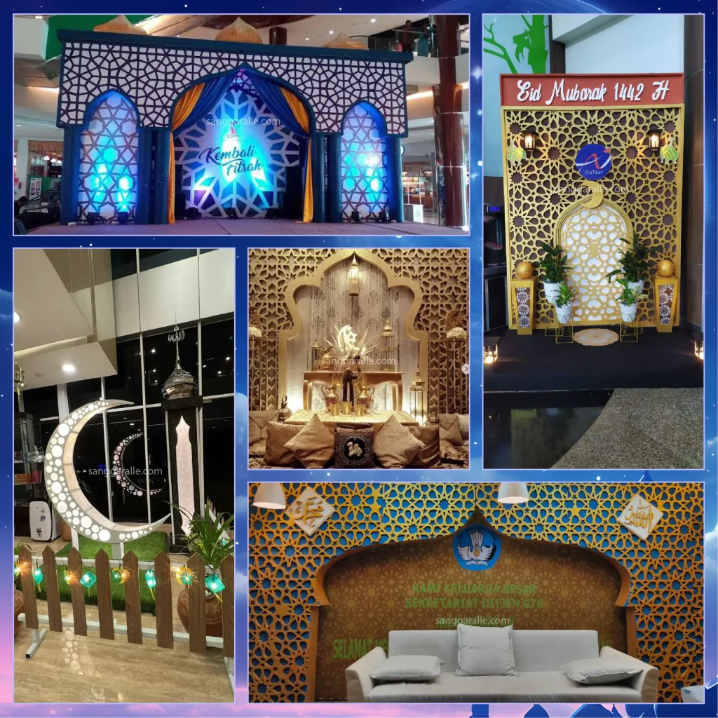 dekorasi ramadhan patung sanggaralle